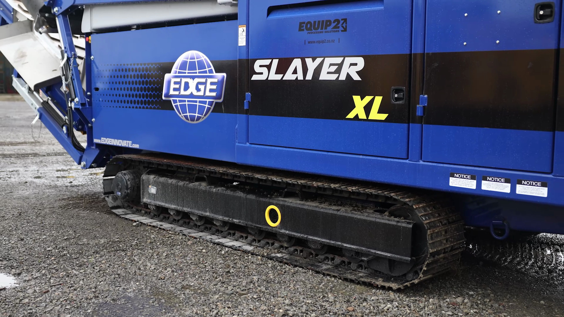 Edge Slayer XL shredding demolition waste Videos Equip2